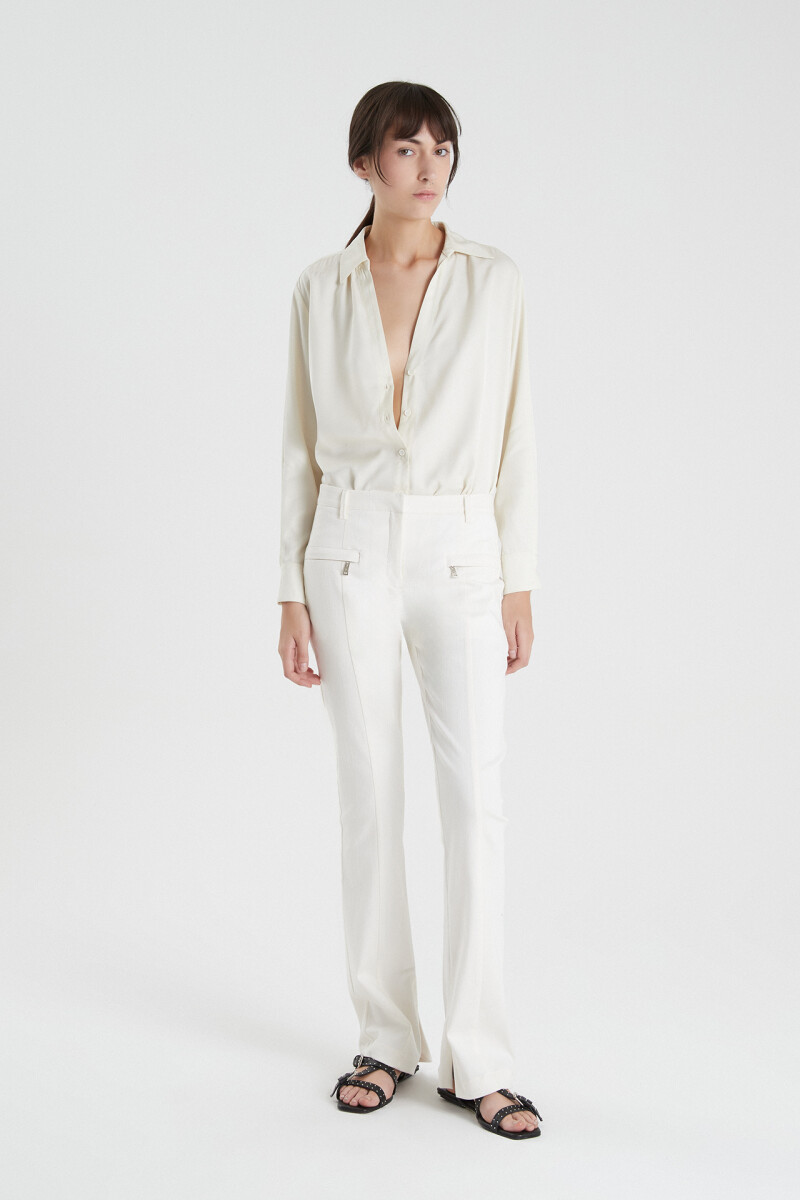 PANTALON IRUYA Off White