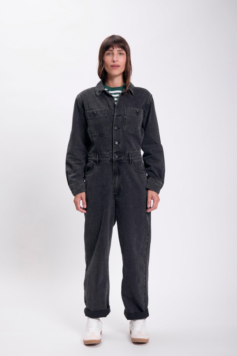 Mono de jean Negro