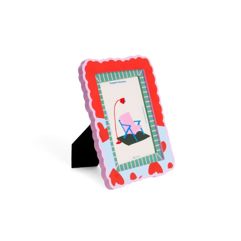 Portaretrato rectanguar de madera Portaretrato rectanguar de madera