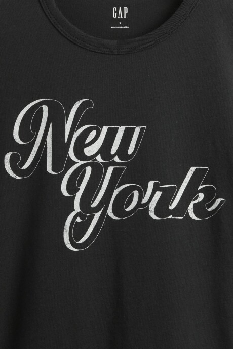 Remera Gràfico Manga Corta Mujer Moonless Night