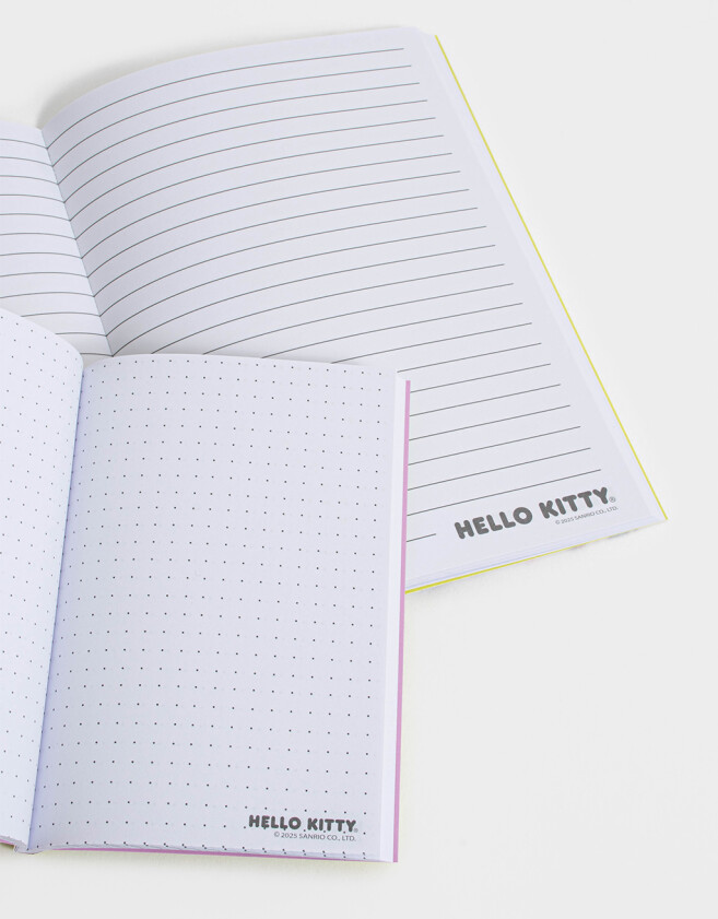 Anotadores Cuadernos y Memos Licencias Set De Cuadernos "hello Kitty" - Combinacion Multicolor
