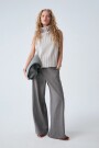 SWEATER CANELON Gris Melange