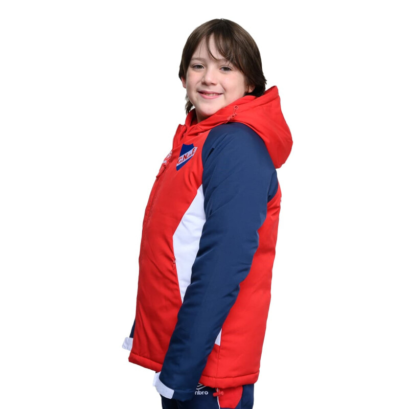 CAMPERA UMBRO CRAFTED CNF de Niños - NU243029 Rojo-azul