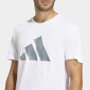Remera Adidas Essentials Brand Love Blanco