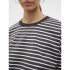 VMABBY LS O-NECK TOP JRS CORE-12 1 Asphalt/Stripes SNOW WH