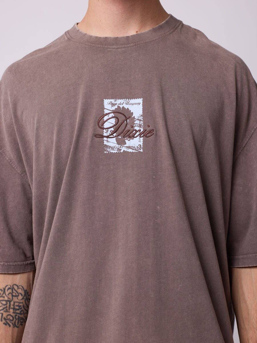 T-SHIRT SIBLO DIXIE Chocolate