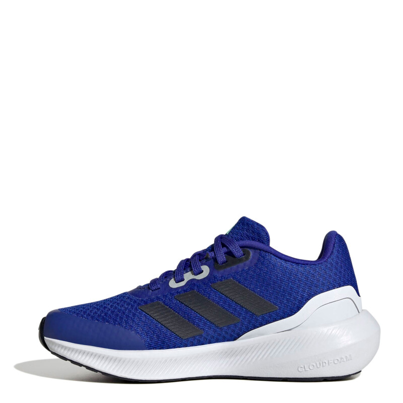 Championes Infantiles Adidas Run Falcon 3.0 Kids Azul - Negro - Blanco