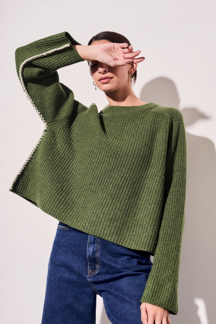 Sweater Lana Verde Safari