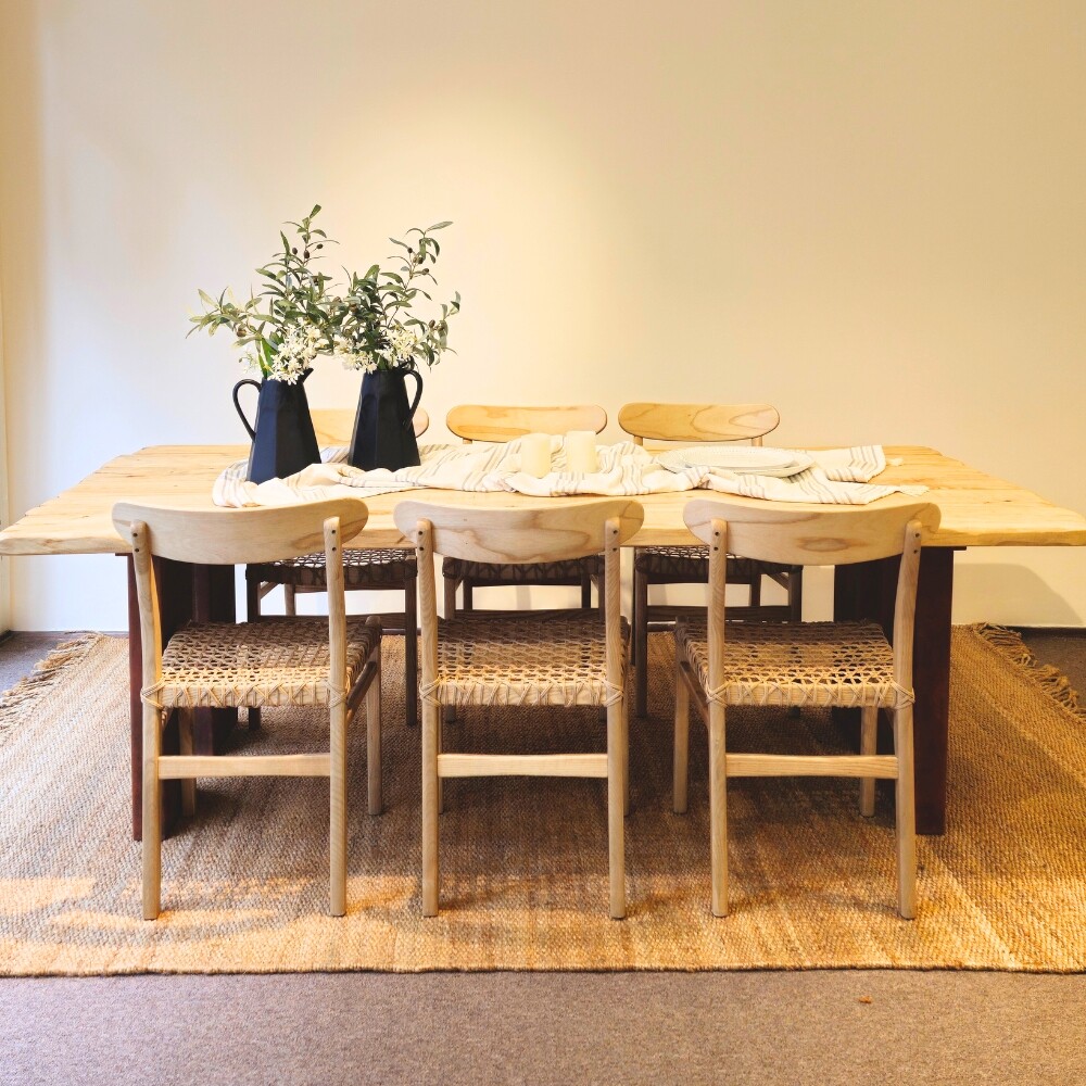 Mesa de comedor Toledo Arenada 230x110 (por pedido) Mesa de comedor Toledo Arenada 230x110 (por pedido)