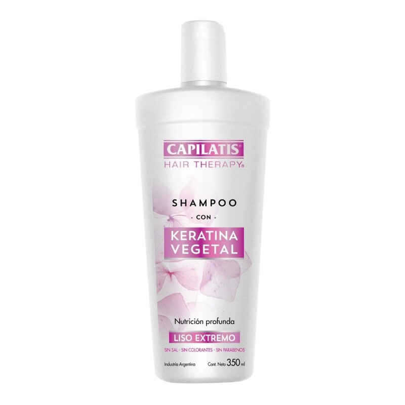 Shampoo Capilatis con Keratina Vegetal Liso Extremo 400 ML Shampoo Capilatis con Keratina Vegetal Liso Extremo 400 ML