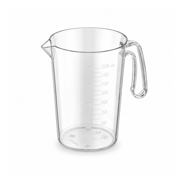 Jarra medidora de policarbonato transparente 2000 ml | Gastroplast GMC2 Jarra medidora de policarbonato transparente 2000 ml | Gastroplast GMC2