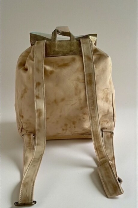 Mochila Brisa Natural Línea Ottenta Con Arte Mochila Brisa Natural Línea Ottenta Con Arte