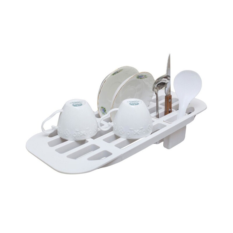 Escurridor extensible para platos sobre pileta Escurridor extensible para platos sobre pileta