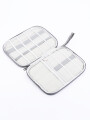 ORGANIZADOR DE CABLES GRIS