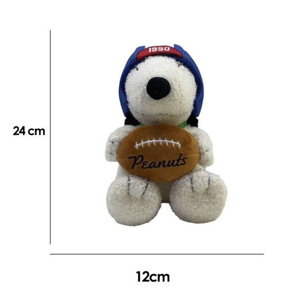 Peluche Snoopy sports rugby