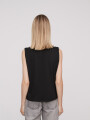 Remera Hortensia Negro