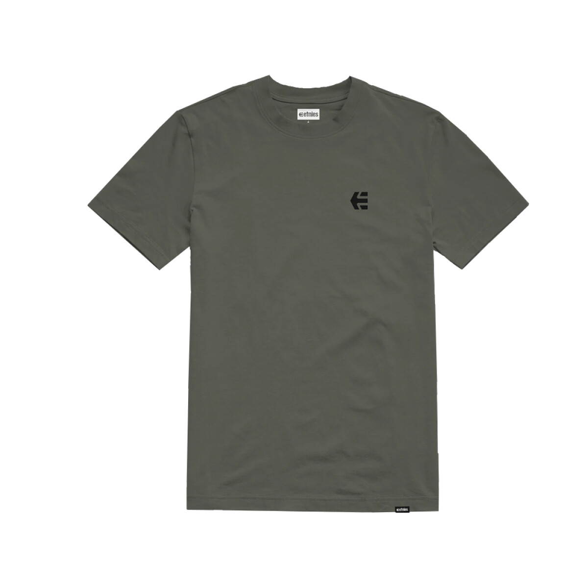 REMERA etnies TEAM EMB - Military/black 