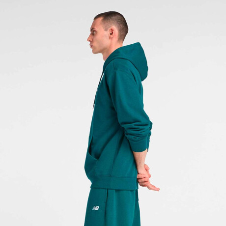 Campera Sport Essentials French Terry De Hombre Verde