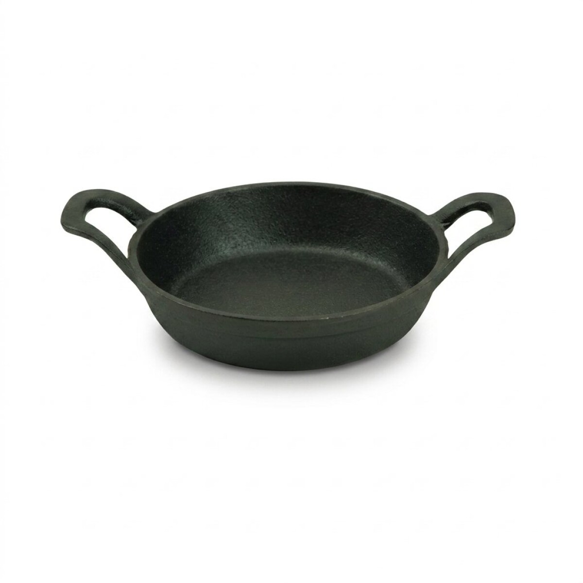CACEROLA C/ASAS HIERRO D16CM BASE MADERA 