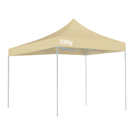 Gazebo 3x4.5m Toldo Carpa Uv30 Impermeable Resistente Beige