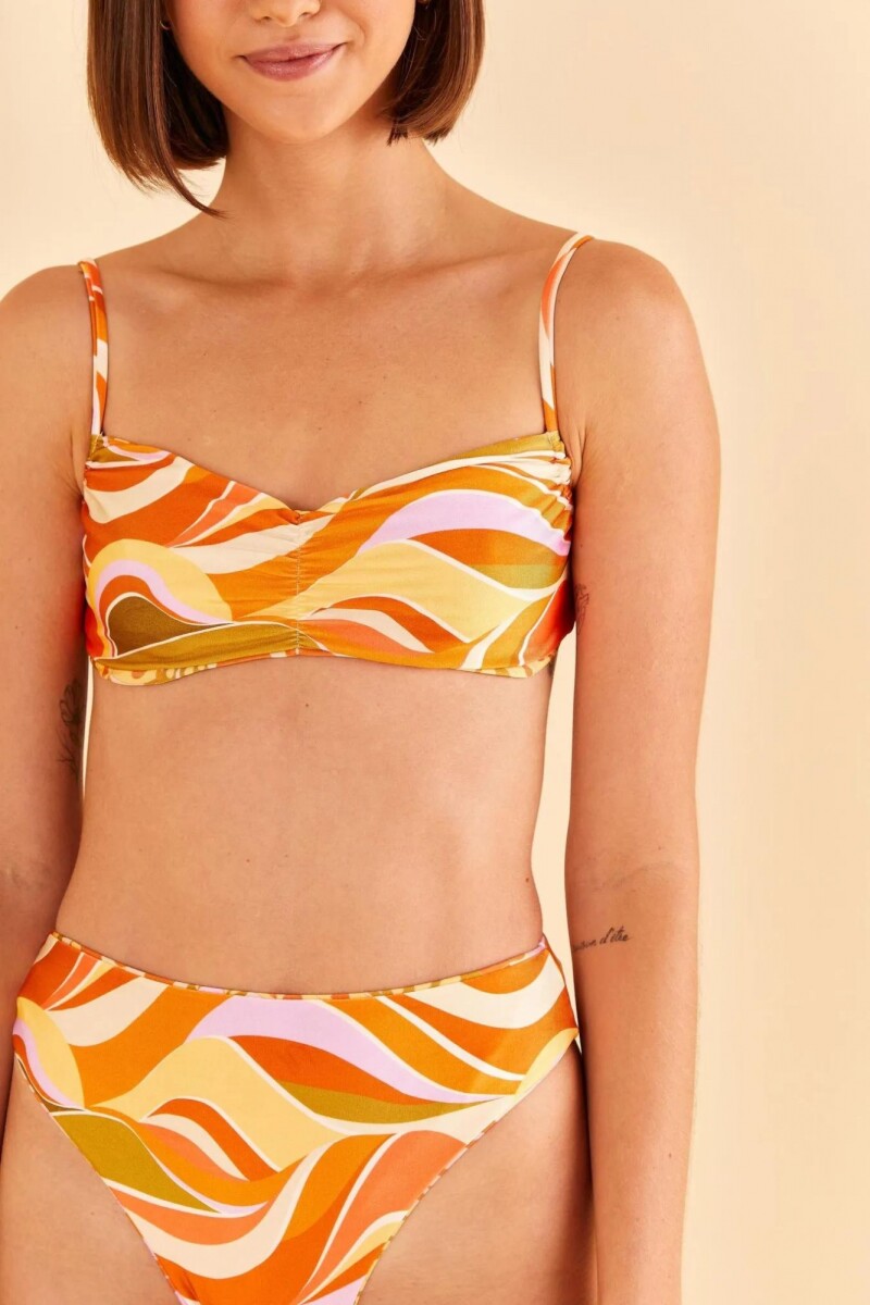 TRAJE DE BAÑO Naranja