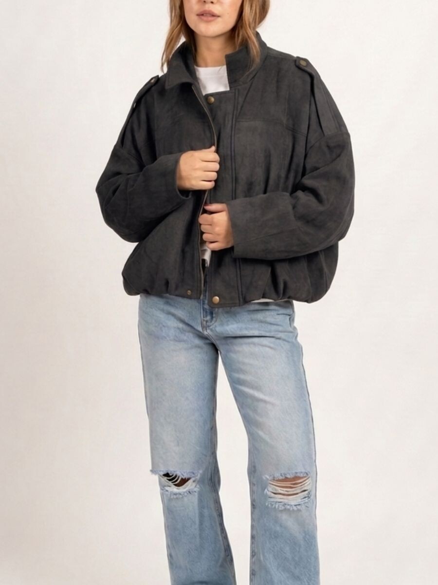 Campera Trendy - Gris 