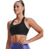 UA Crossback Mid Bra-PPL BLK-001