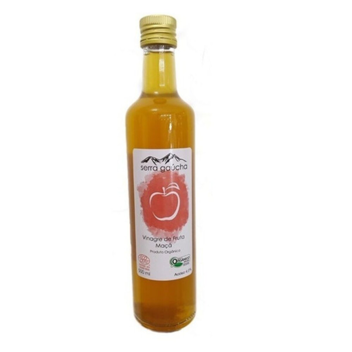 Vinagre De Manzana Orgánico Serra Gaucha 500ml 