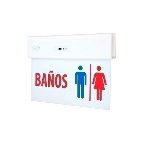 Artefacto de señalización BAÑO SG0036