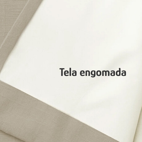 Cortina Blackout 140x230 Cm No Pasa Luz Living Dormitorio Gris Topo