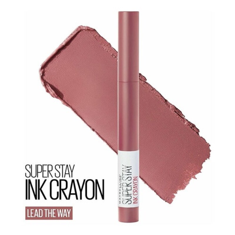 Labial Maybelline Sup. Stay Ink Crayon Lead The Way 1,2 Grs. Labial Maybelline Sup. Stay Ink Crayon Lead The Way 1,2 Grs.