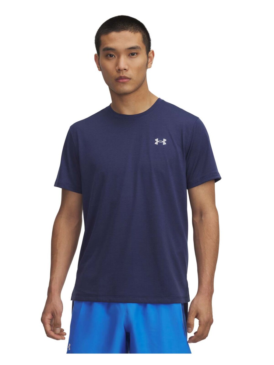 Remera Running Under Armour de Hombre - 1382582-403 - Marino 