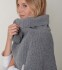 Poncho sand Gris