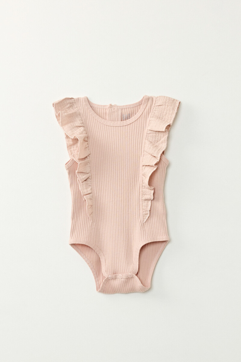 Body musculosa volados Salmon