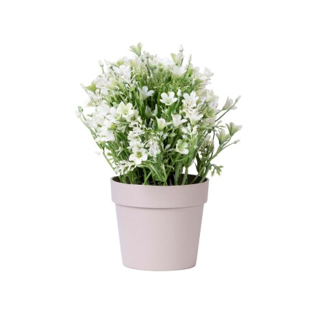 PLANTA EN MACETA PLANTA-ARTIFICIAL BLANCO 05523028