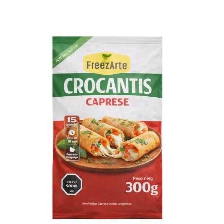 ARROLLADITOS CAPRESSE FREEZARTE 300GRS ARROLLADITOS CAPRESSE FREEZARTE 300GRS