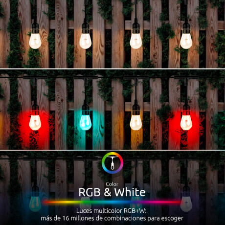 Guia de Luces Nexxt Wi-Fi Nhb-O100 Multicolor