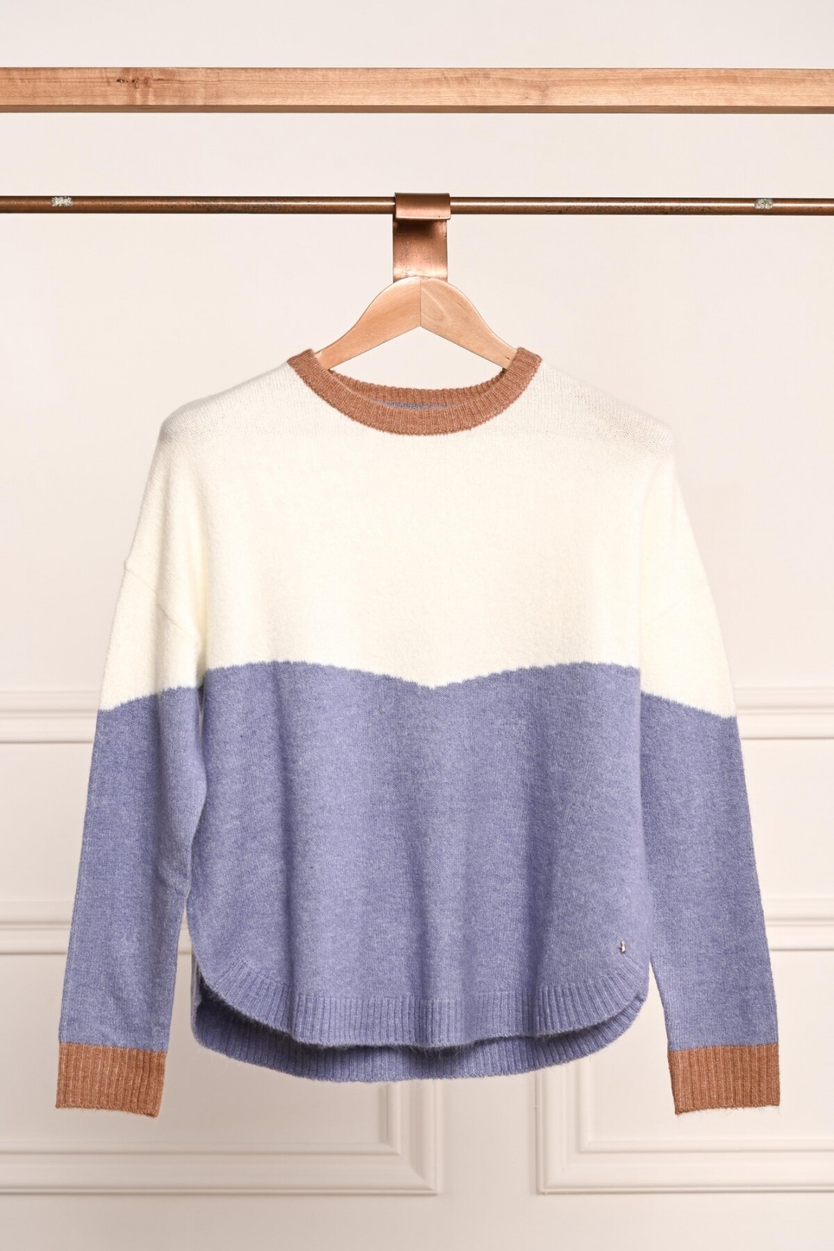 Sweater Intarsia Lila