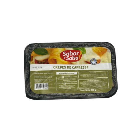 Crepes De Capresse 360 Gr Sabor Y Salsa Crepes De Capresse 360 Gr Sabor Y Salsa