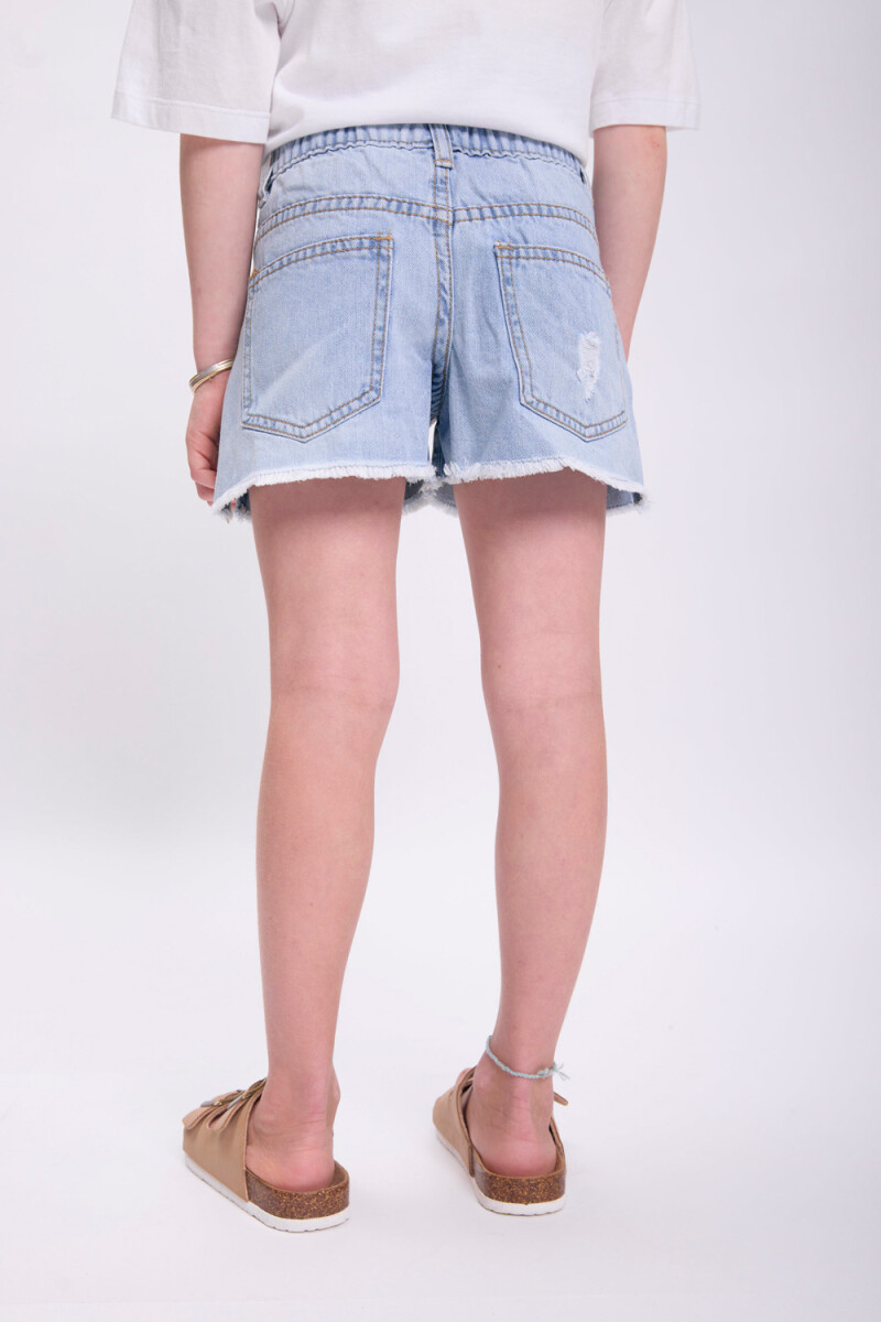 Short jean Azul Medio