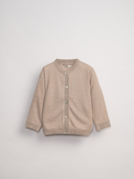 Saco punto Beige