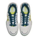 CALZADO DE HANDBALL ALL COURT BLANCO VERDE AMARILLO