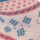 Media Térmica Bariloche para niños rosa con detalles en azul