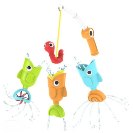 Catch n Sprinckle Fishing Set Juego de Baño Yookidoo MULTICOLOR