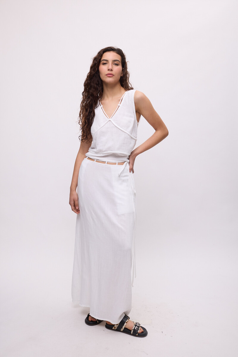 Top Malú Blanco
