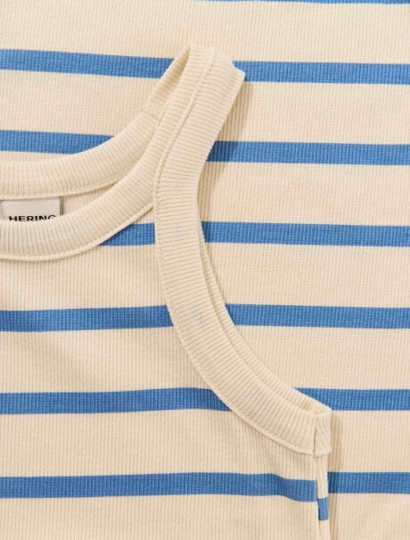 VESTIDO INFANTIL CON ESTAMPADO BEIGE