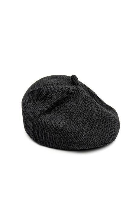 Gorro Boina Negro