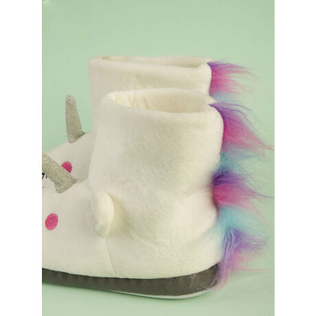 Bota juvenil unicorn Blanco
