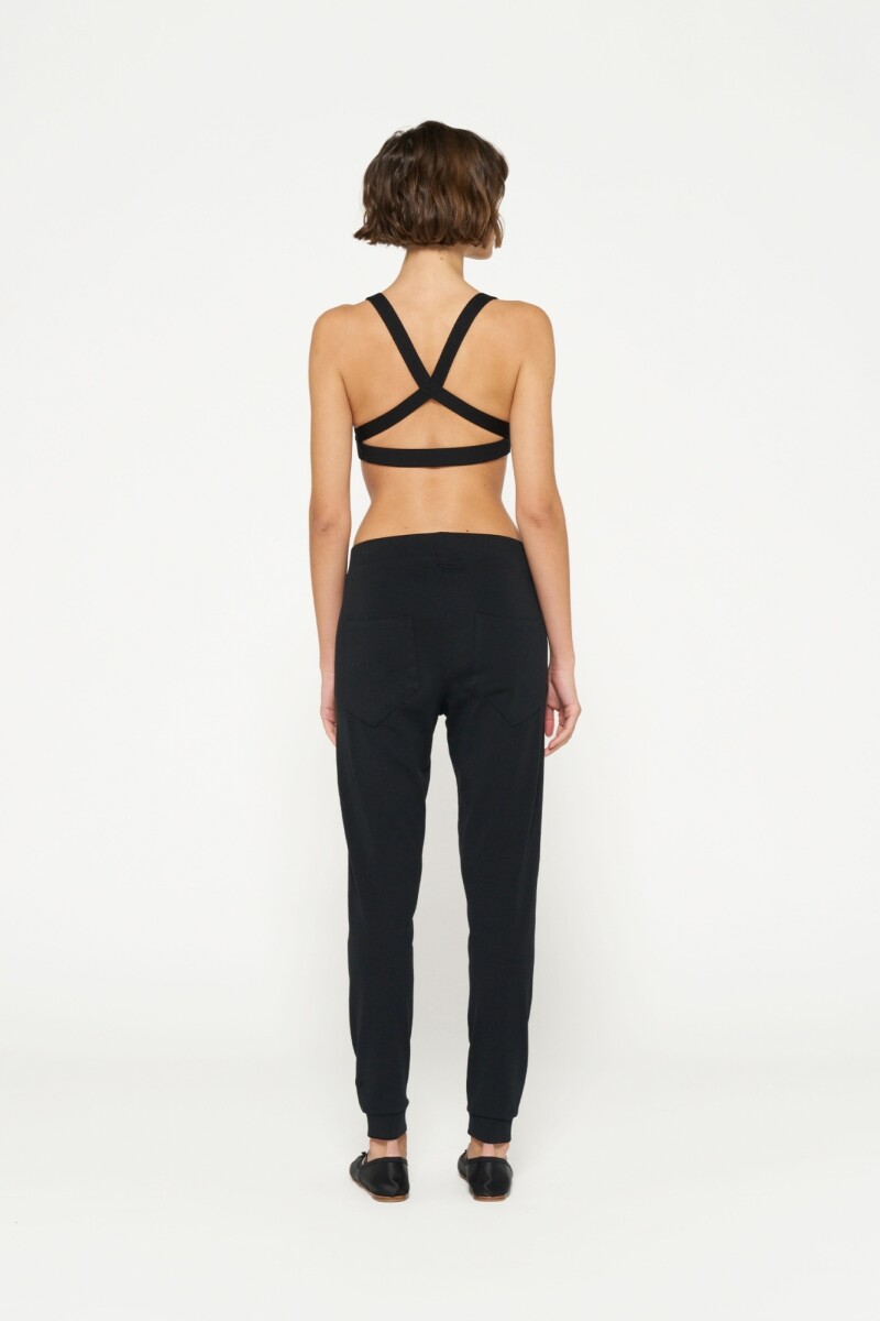 TOP BRA Negro