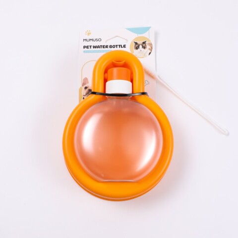 BOTELLA PLEGABLE PORTÁTIL PARA MASCOTAS 350 ML (NARANJA CORAL) BOTELLA PLEGABLE PORTÁTIL PARA MASCOTAS 350 ML (NARANJA CORAL)